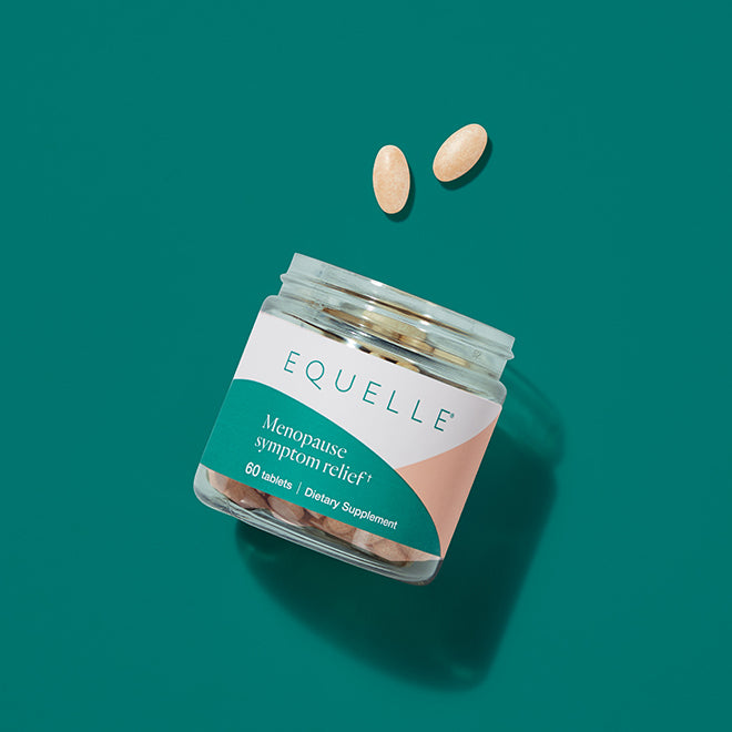 Equelle bottle and tablets